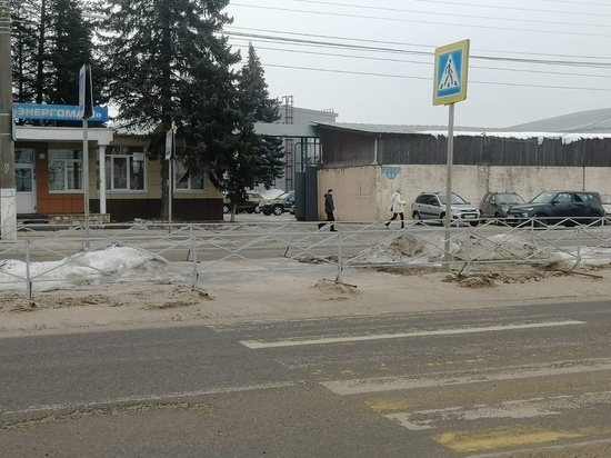 В Твери появился «глупый» пешеходный переход