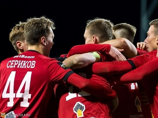 Тульский "Арсенал" разгромил чемпионов Черногории со счётом 4:1