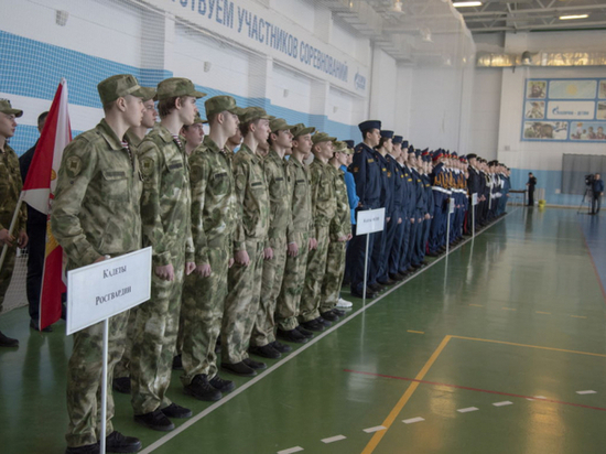 В Волгограде прошла спартакиада среди кадетов силовых ведомств