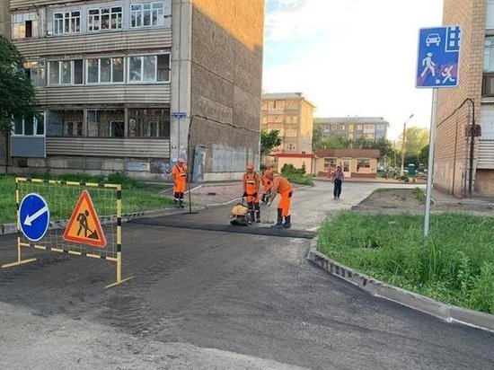 В 2023 году в Свердловском районе Красноярска проведут ремонт 15 проездов