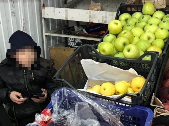 В Новосибирске продают яблоки из мусорных контейнеров за 100 рублей