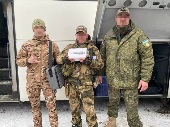 Мэр Уфы пообещал и дальше помогать бойцам в зоне СВО