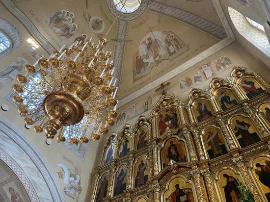 Петербуржцам показали, как будет выглядеть блокадный храм святой Нины