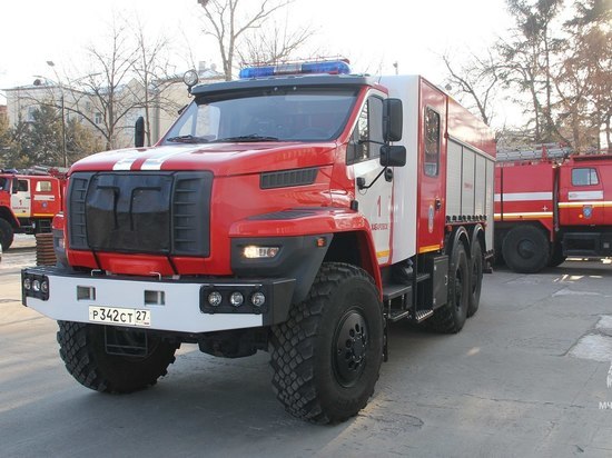 В Хабаровском крае рассказали о первом пожарном автомобиле