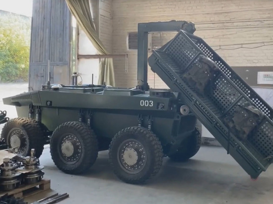 Рогозин сообщил о готовности четырех роботов «Маркер» к отправке в Донбасс