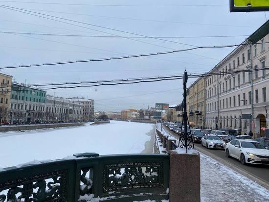 «Желтый» уровень погодной опасности объявлен в Петербурге 30 января