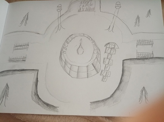 Школьник из Уфы нарисовал проект будущего парка имени Муртазы Рахимова