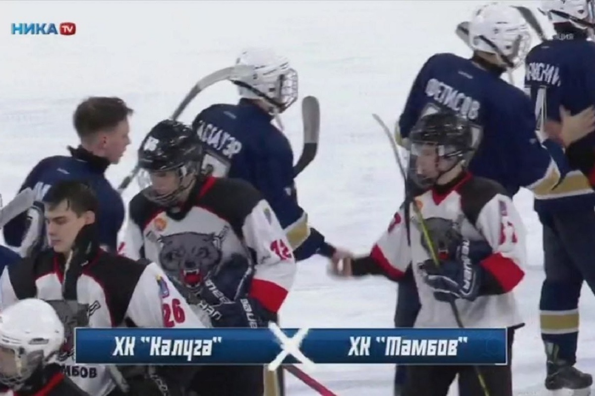 The victory of hockey players of Kaluga over Tambov delighted the governor