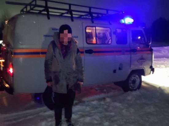 В Кузбассе лыжник потерялся из-за плохих погодных условий