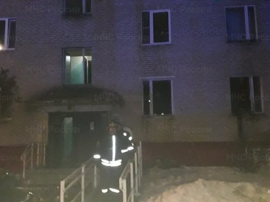 Три человека погибли на пожаре в многоэтажке в под Серпуховом