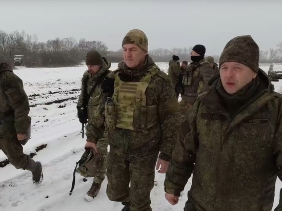 Глава Карелии встретился с мобилизованными земляками в зоне СВО