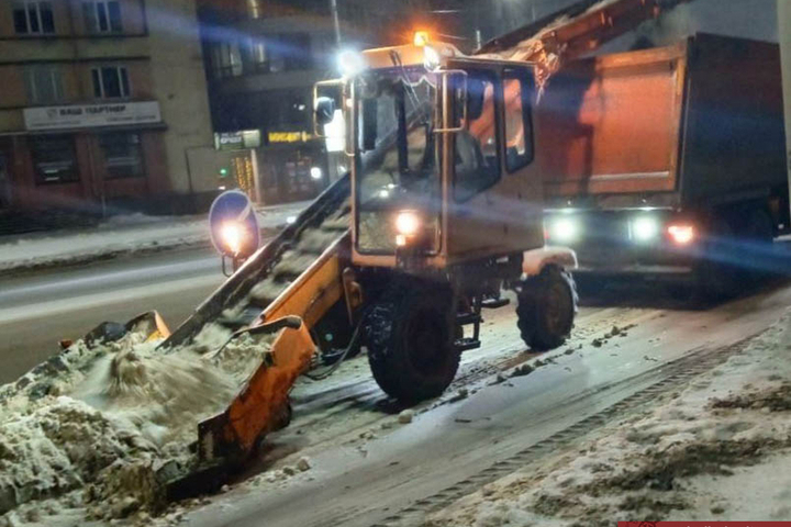 За выходные с костромских улиц вывезли свыше 11 тыс. кубометров снега