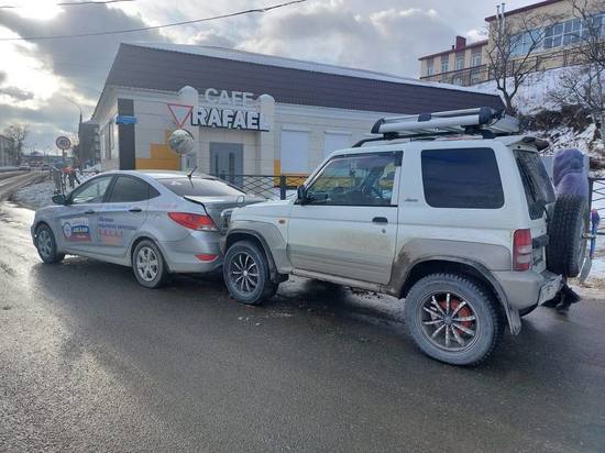 Ученик автошколы пострадал в ДТП на Сахалине