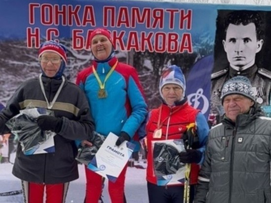 Лыжница серебряного возраста из Серпухова завоевала медаль на соревнованиях