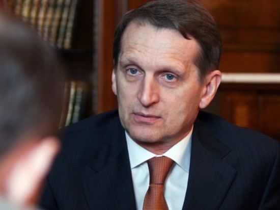 Нарышкин: НАТО повышает ставки в противостоянии на Украине