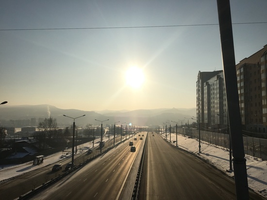 В Красноярске ввели режим неблагоприятных метеоусловий до 19:00 часов 3 февраля