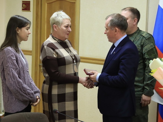 Погибшего брянского добровольца наградили Орденом Мужества посмертно