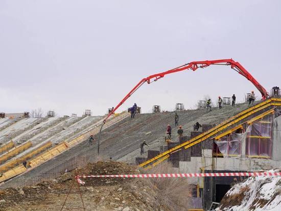 Строительство стадиона «Спартак» в Северной Осетии вышло на новый этап