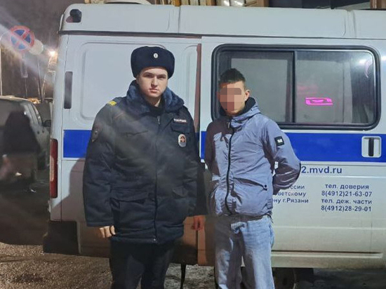 В Рязани 18-летний рецидивист украл две бутылки алкоголя из магазина
