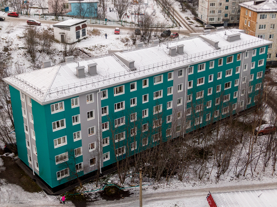 В 2022 году в Мурманской области отремонтировали 166 крыш многоквартирных домов