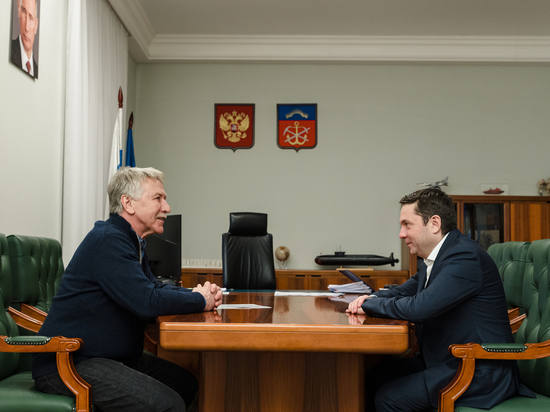 Андрей Чибис встретился с главой правления «НОВАТЭКа» Леонидом Михельсоном