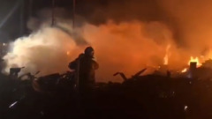 Семь человек погибли из-за пожара в бытовках Севастополя: видео