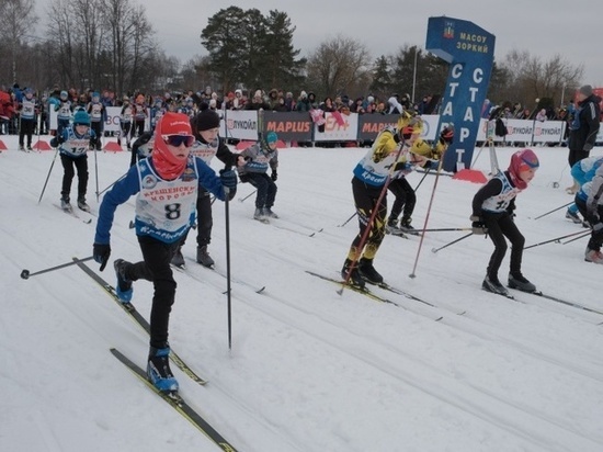 Более 1200 юных лыжников приняли участие в фестивале «Крещенские морозы» в Красногорске