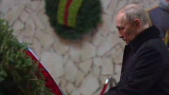 Путин возложил цветы на Мамаевом кургане в память о победе в Сталинградской битве