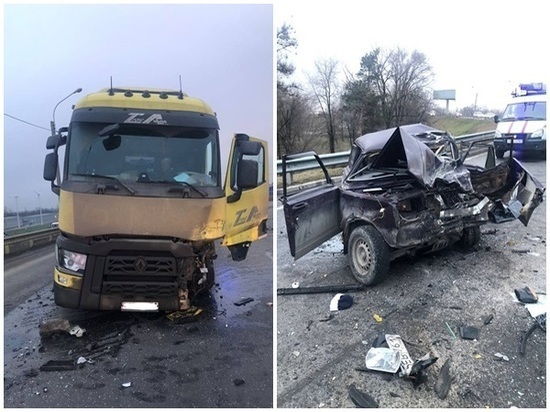 Один погиб и двое пострадали в аварии на трассе М-4 «Дон»