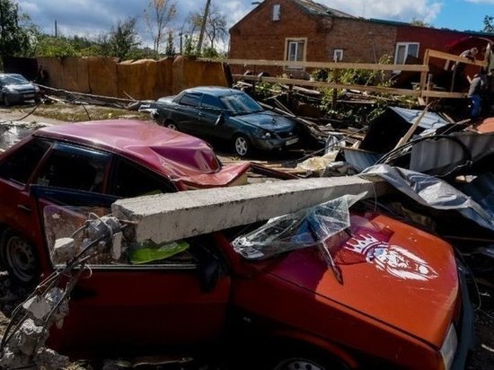 Президент Путин поручил подтвердить масштаб разрушений после урагана в Курской области