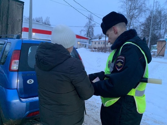 Костромские дорожные полицейские провели масштабный профилактический рейд в Нерехте