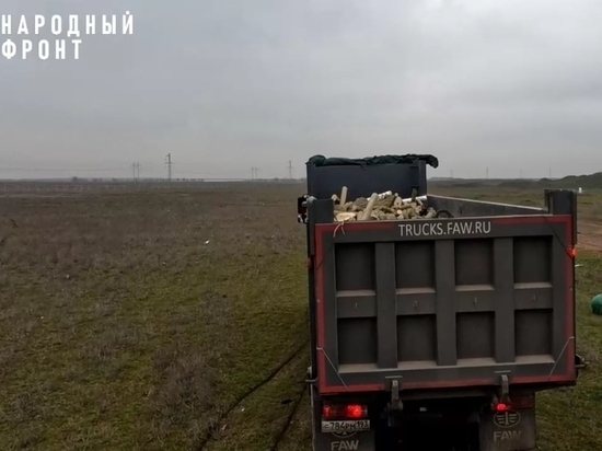 Партия дров и фура с «лесом» доставлена для крымских бойцов