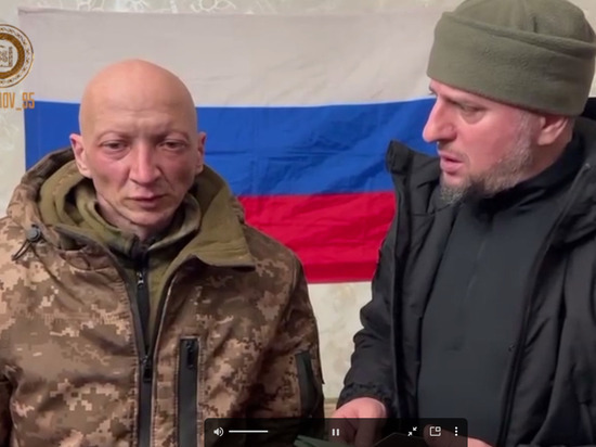 Кадыров показал допрос пленного бойца ВСУ командиром спецназа «Ахмат»