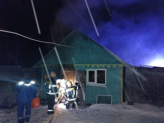 На пожаре в Узловском районе мужчина получил ожоги различной тяжести