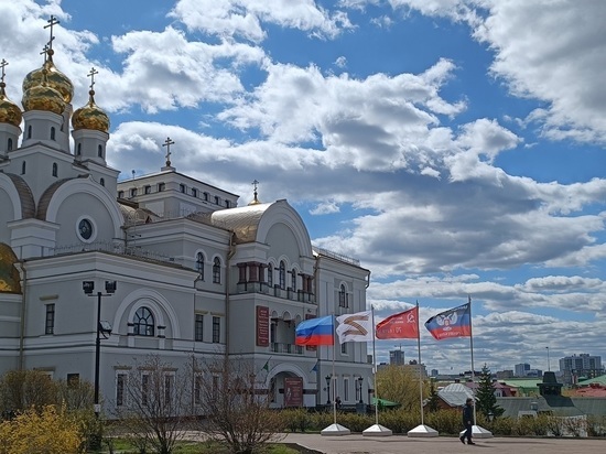 Казаки-добровольцы вернулись из зоны спецоперации в Екатеринбург