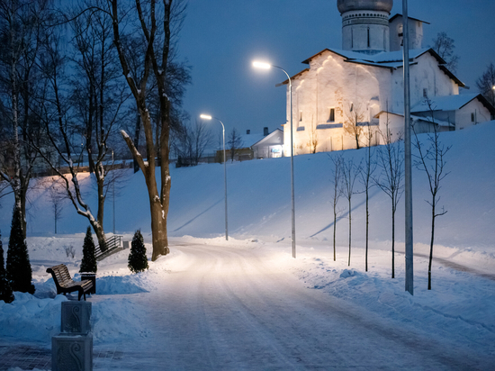 Мороз до -11 градусов придет в Псковскую область ночью 5 февраля