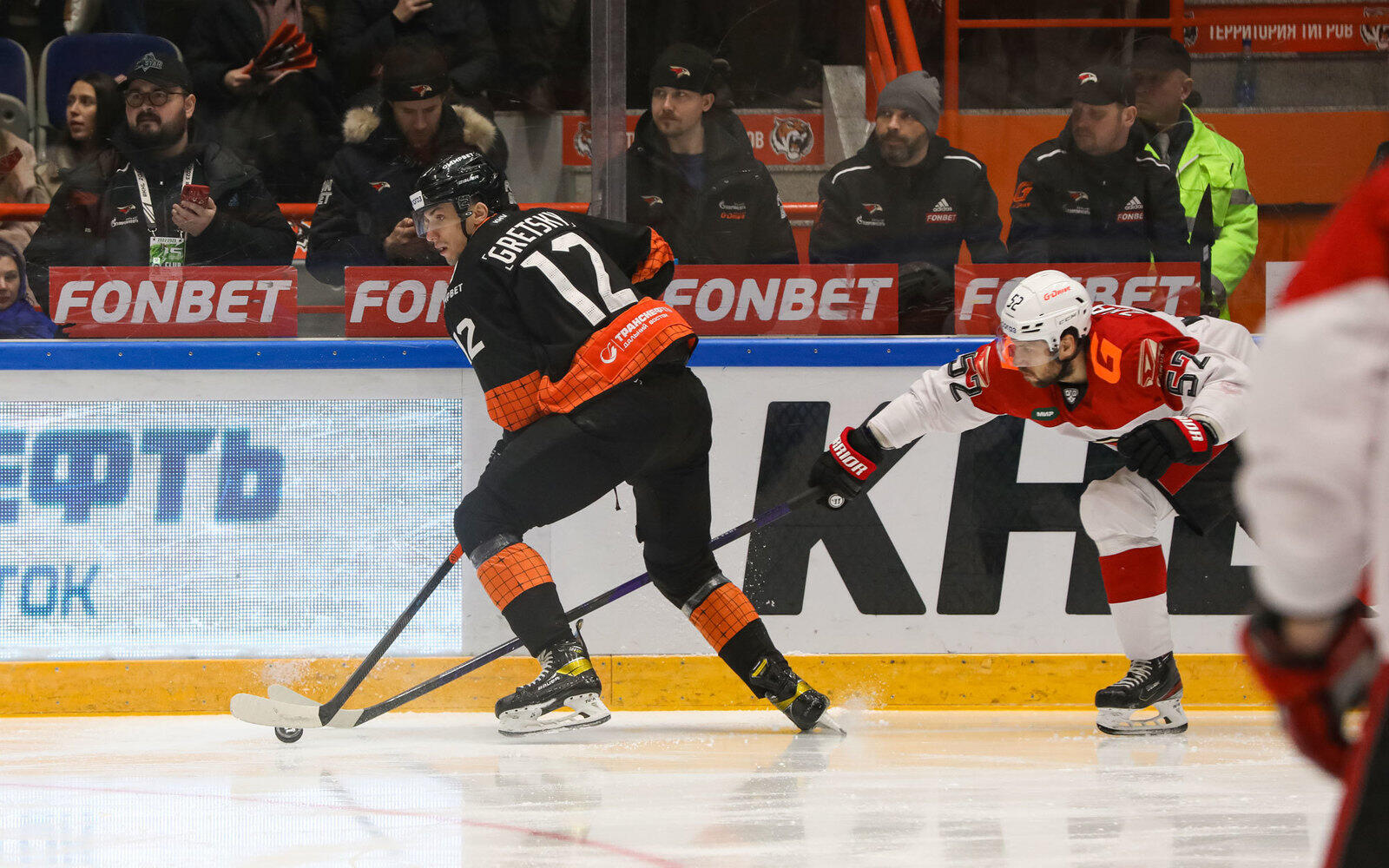 Эмоции второго матча в Хабаровске между «Амуром» и «Авангардом»  