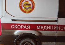 Рано утром на ЗСД произошла авария – на съезде на Васильевский остров опрокинулся грузовик. Его водитель пострадал.