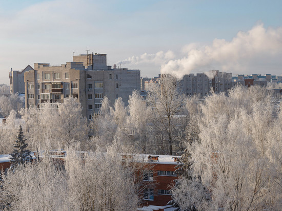 До -12 опустится температура в ночь на 6 февраля в Псковской области