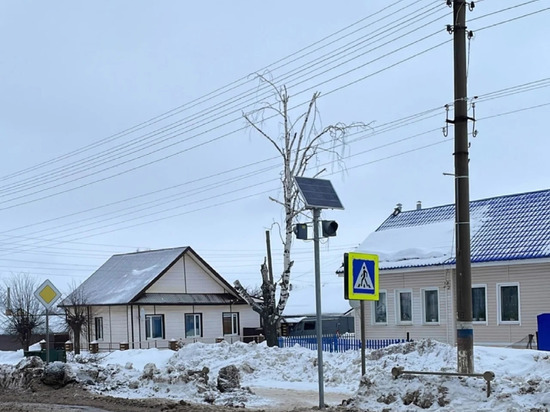 На трех пешеходных переходах Козьмодемьянска появились новые светофоры