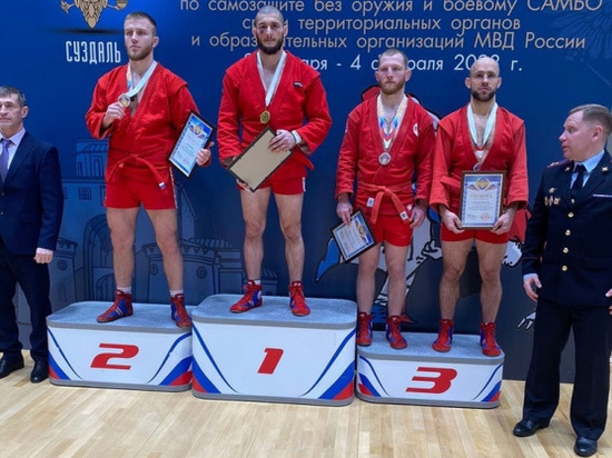 Костромские самбисты привезли с чемпионата МВД в Суздале два «золота» и одну «бронзу»