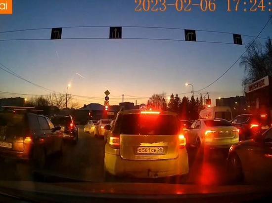 Пензенцы перепугались от громкого хлопка