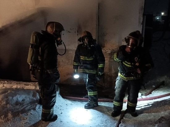 Пожарные спасли от огня пятерых жителей деревни Карелии Шуньга