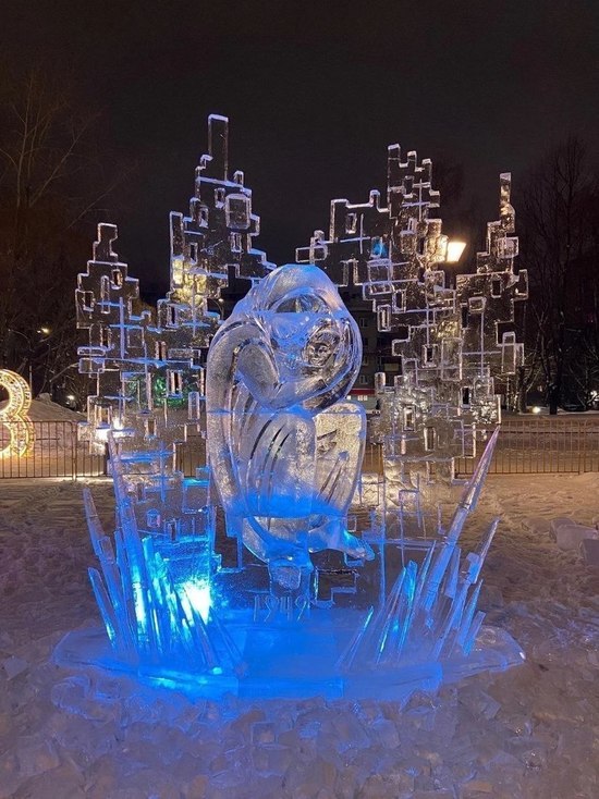 Пензенец занял второе место в конкурсе ледяных скульптур