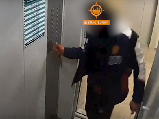 Мужчина с окровавленным ножом напугал жителей Солнечного в Красноярске