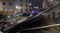 Опубликованы кадры последствий урагана в Новороссийске: видео