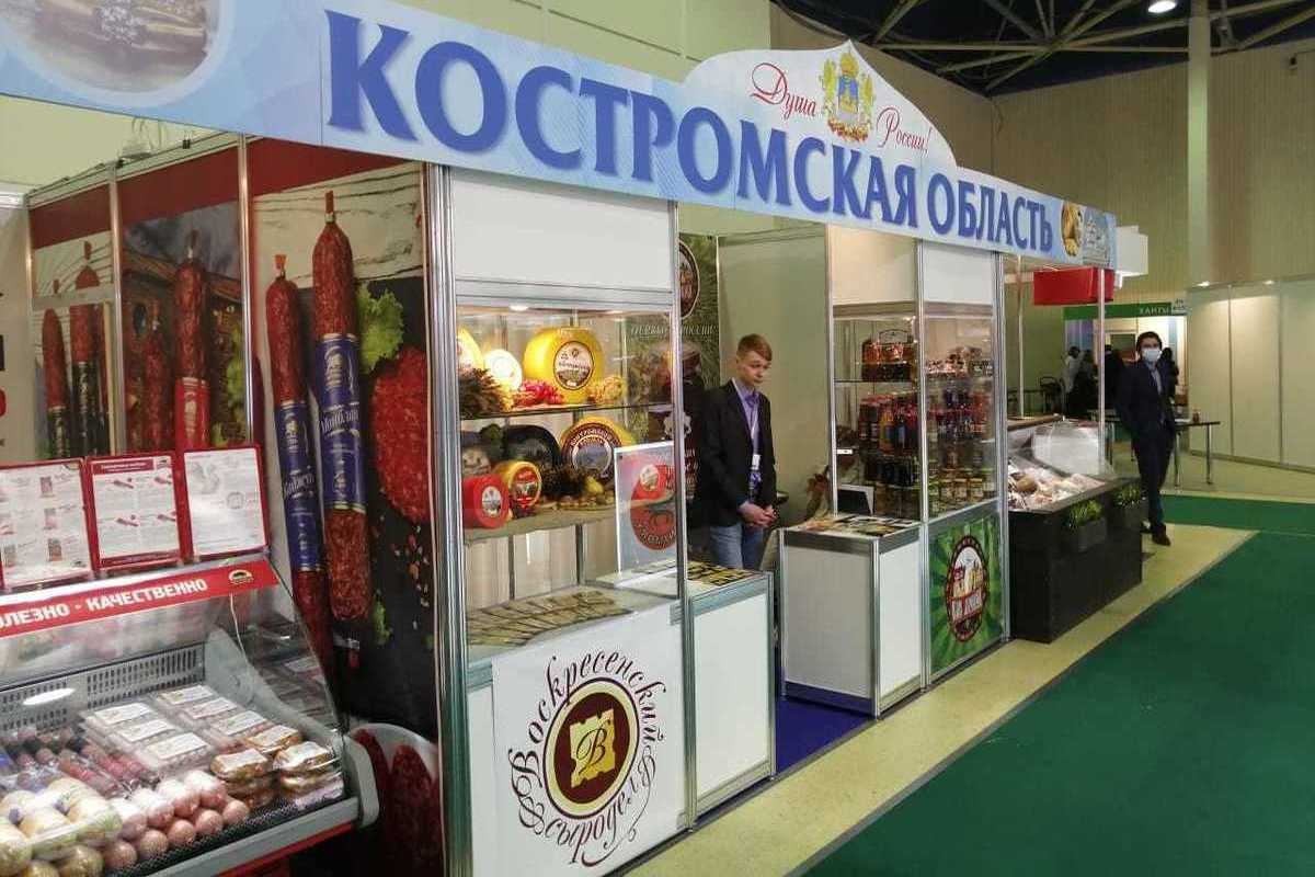 Костромские аграрии представляют свои продукты на выставке «Продэкспо-2023»