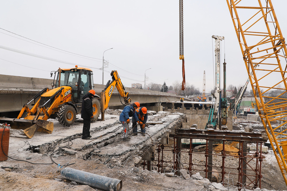 Ремонт Московского путепровода в Туле завершится в декабре - МК Тула