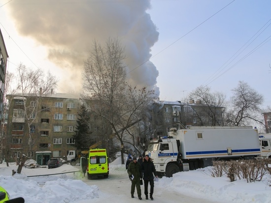 После взрыва в Новосибирске  на улице Линейной в нескольких домах отключили тепло