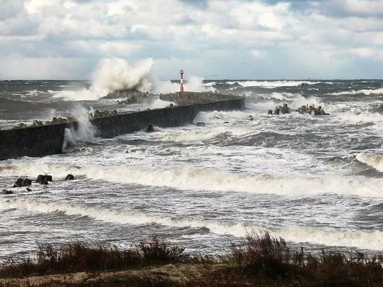 Из-за февральских штормов на паромной линии в Балтийск возможны задержки